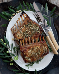 Garlic Rack of Lamb