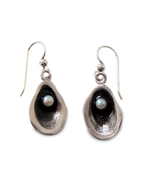 Sustainable Seafood: Oil Spill Earrings