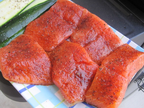 Dukan Diet Recipe Maple Salmon