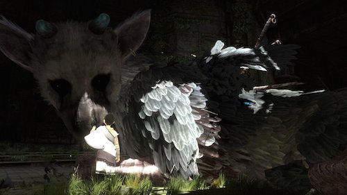 The Last Guardian boy and dog