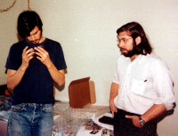 Steve Jobs and Steve Wozniak