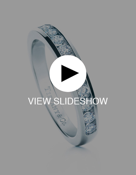 Tiffany  Co. platinum wedding ring