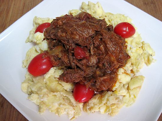 Braised Beef and Scrambled Eggs